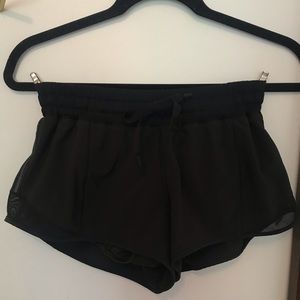 Lululemon Black running shorts